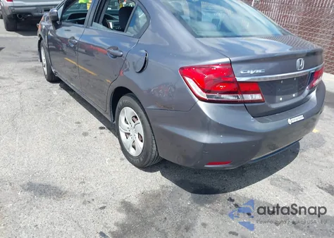 2014 Honda Civic Lx из США, поврежденный, VIN 19XFB2F57EE223427